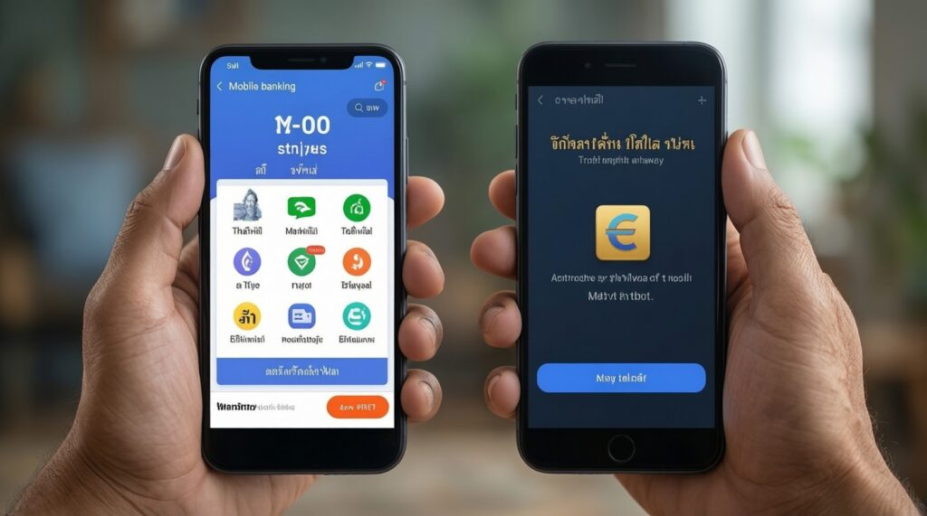 วิธีฝากและถอนเงิน: เปรียบเทียบโอนธนาคาร e-Wallet และคริปโตแบบเข้าใจง่าย - иллюстрация