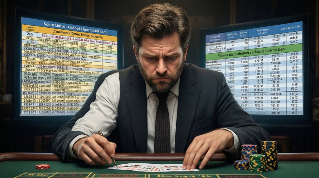 Casino Comparison: Same Bonus, Different Value-How to Calculate the Real Offer - иллюстрация
