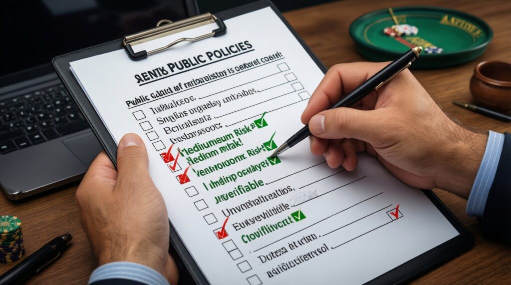 Casino Review Checklist: A Transparent Scoring System You Can Replicate - иллюстрация