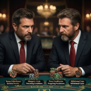 Casino comparison: how promotions and limits change value for the same games